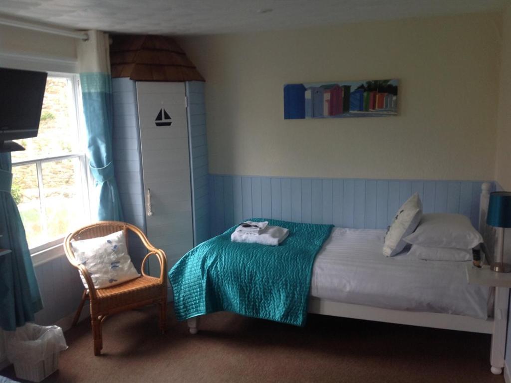 The Safe Harbour Hotel Fowey Habitación foto